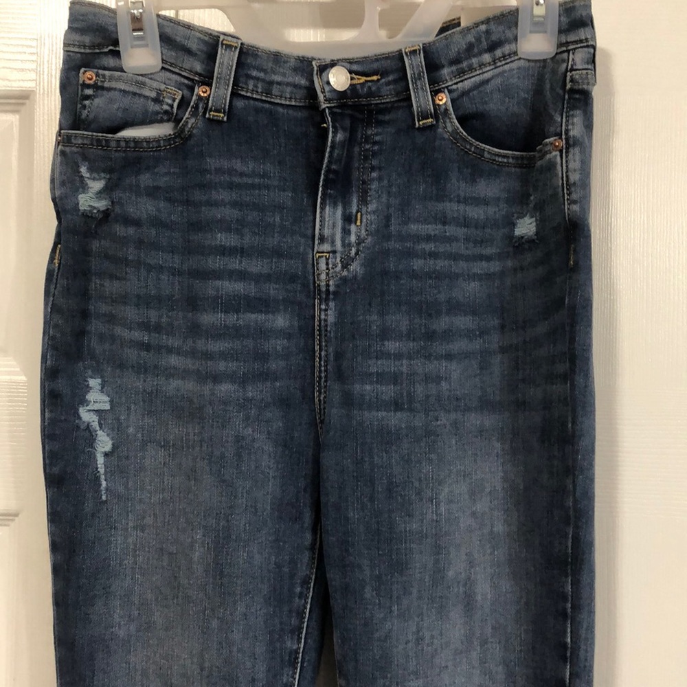 Junior Size 18 Signature Levi Strauss Super Skinny Jeans - Picture 5 of 12